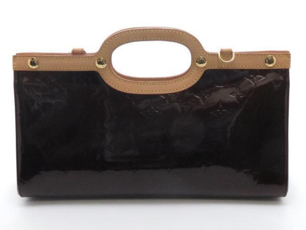 LOUIS VUITTON Handbag Roxbury Drive Vernis Amarante